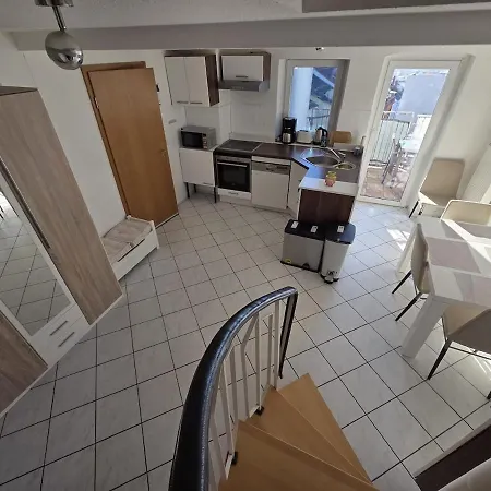 Helles Maisonette Apartment, Balkon, All-in 5g Apartment