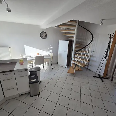 Helles Maisonette Apartment, Balkon, Klima, All-In 5G Gera