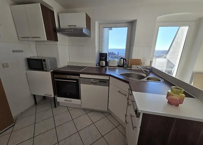 شقة Helles Maisonette Apartment, Balkon, All-in 5g غيرا